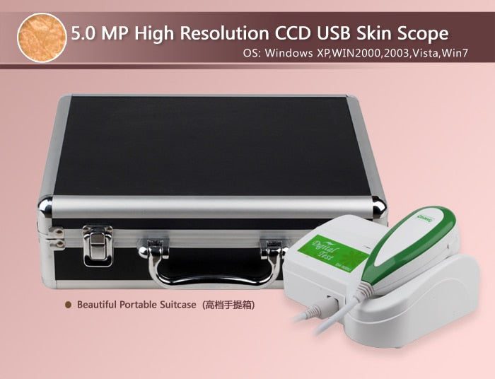 NEW 5.0 MP HD usb 3D Skin Analysis Skin scope Diagnosis