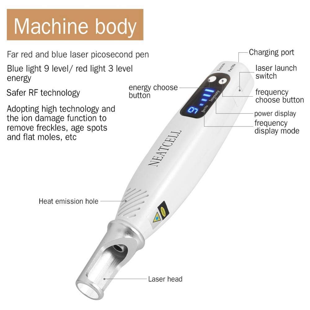 Beauty Star Picosecond Laser Pen Freckle Tattoo Mole Removal