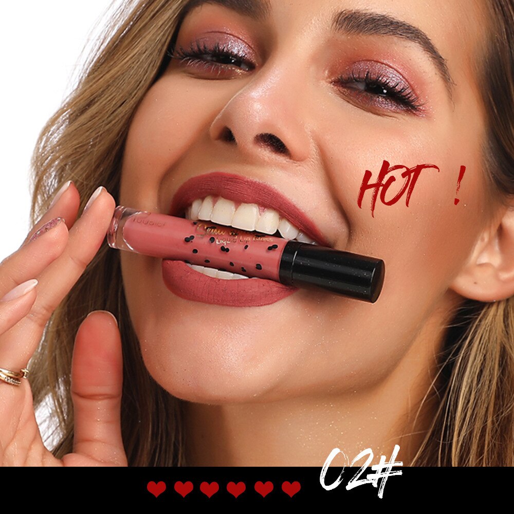 Pudaier New Lips Makeup Matte Lipstick Waterproof