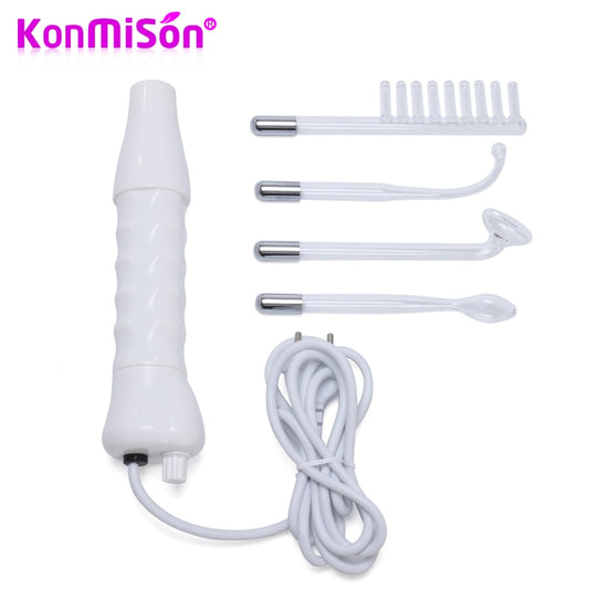 4 IN 1 High Frequency Electrotherapy Wand Host Machine Anti Wrinkle