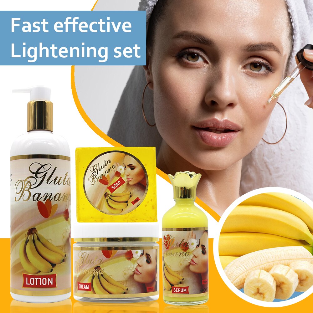 5D Gluta Natural Banana Essence Whitening Moisturizing Skin Care