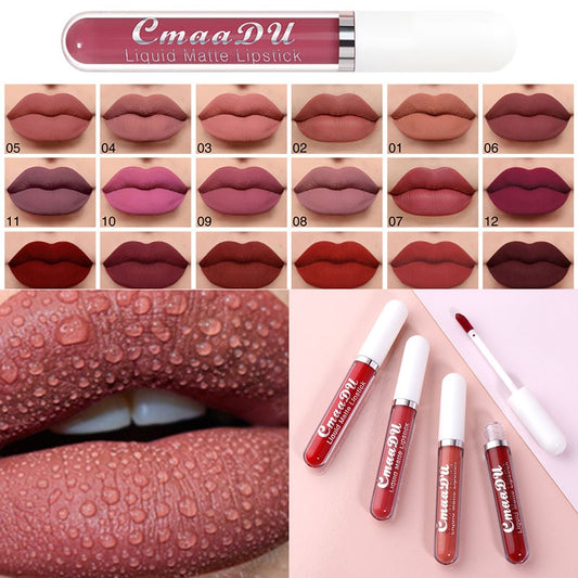 Sexy Long Lasting Velvet Matte Lip Gloss Liquid Lipstick